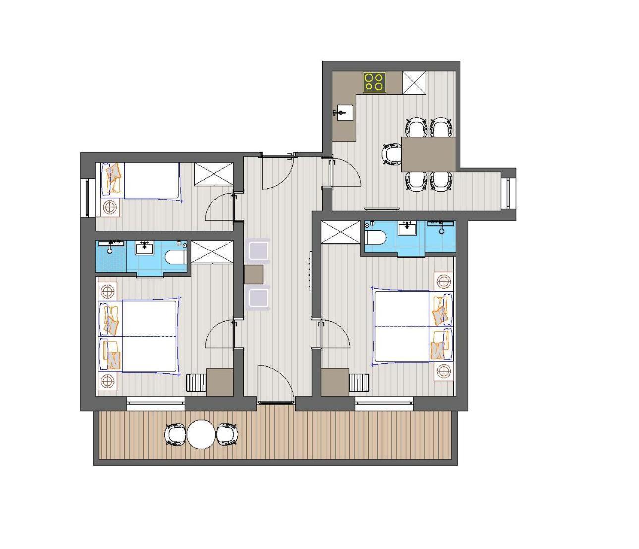 Appartements Pungg Fügen Екстериор снимка